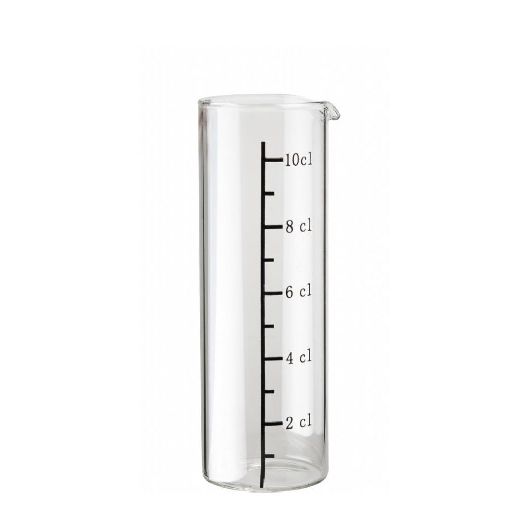 Mätglas i glas, 5 mått på Barshopen.com